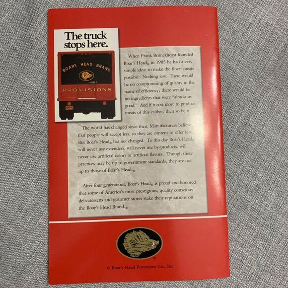 Vintage Boars Head Classic Recipes Cookbook 1991 Edition - Picture 4 of 8